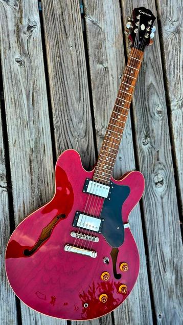 Epiphone Dot - ES335 - Cherry - incl. Gigbag beschikbaar voor biedingen