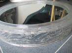 kunststof space age design spiegel vintage jaren 70 retro, Minder dan 50 cm, Gebruikt, Rond, ?
