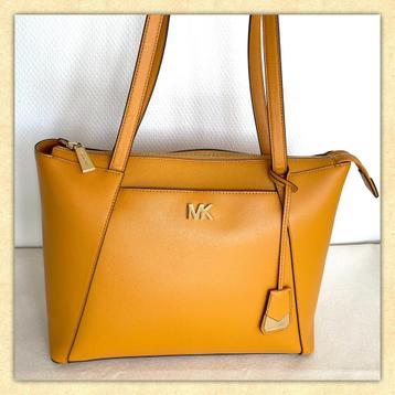 🌻Top Michael Kors schoudertas, leer, Mari Gold beschikbaar voor biedingen