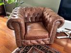 Chesterfield fauteuil, Huis en Inrichting, Fauteuils, Zo goed als nieuw, 100 tot 125 cm, Ophalen, Engels, landhuis, mancave, klassiek