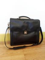 Picard authentieke aktetas van zwart rundleer 39 cm., Zwart, Zo goed als nieuw, Leer, Ophalen