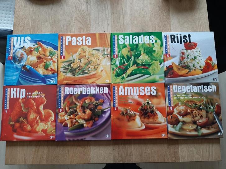 Kookboekenseries AH, Boeken, Kookboeken, Zo goed als nieuw, Voorgerechten en Soepen, Hoofdgerechten, Tapas, Hapjes en Dim Sum