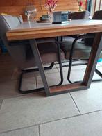 Tafel incl stoelen, Ophalen, 200 cm of meer, 50 tot 100 cm, Zo goed als nieuw