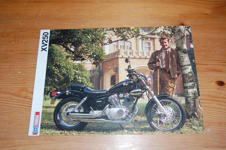 Yamaha XV250 1989, Motoren, Handleidingen en Instructieboekjes, Yamaha, Ophalen of Verzenden