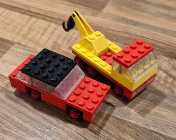 Vintage Lego Sleepwagen en auto beschikbaar voor biedingen