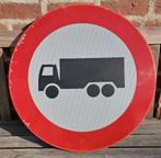 Verkeersbord vrachtwagen., Ophalen, Reclamebord