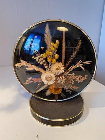 Vintage Droogbloemen Decoratie - Doorsnee 20cm beschikbaar voor biedingen