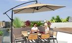 Zweefparasol - diameter 3 meter - beige / creme - nieuw, Ophalen, Pruisische veldweg 220 Hengelo, Info@redealer.nl, Nieuw