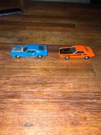 2x Johnny Lightning 1:43 Mustang & Challenger Schaalmodellen, Ophalen of Verzenden, Zo goed als nieuw, Auto, Overige merken