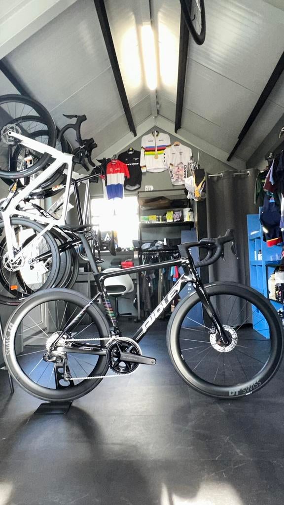 Ridley Falcn RS Racefiets, 28 inch, Carbon, Heren, Zo goed als nieuw