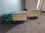 Bruder vrachtwagen met aanhanger euro cargo, Ophalen of Verzenden, Gebruikt