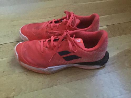 !! Babolat tennisschoenen oranje maat 39 !!, Sport en Fitness, Loopsport en Atletiek, Gebruikt, Overige typen, Overige sporten