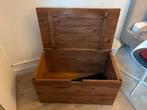 Houten Opbergkist, Huis en Inrichting, Woonaccessoires | Kisten, Ophalen, Gebruikt, 50 tot 100 cm, 50 tot 75 cm