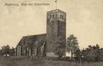 Muiderberg, Kerk met Uitzichttoren. - 1925 gelopen, Gelopen, Ophalen of Verzenden, Overijssel, 1920 tot 1940