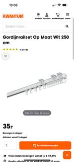 Gordijnrail aluminium pro 2x kwantum (nieuw), Ophalen, Nieuw, Overige typen