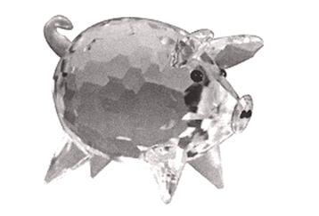 Swarovski Varken, groot incl vervangende doos beschikbaar voor biedingen