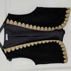 Loavies gilet, zwart en goud! Maat L, Kleding | Dames, Ophalen of Verzenden, Zo goed als nieuw