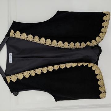 Loavies gilet, zwart en goud! Maat L beschikbaar voor biedingen