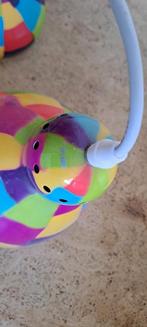 Pylones hanglamp met plafondkapje retro vintage, Ophalen of Verzenden, Zo goed als nieuw, Minder dan 50 cm
