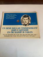 18 karaat muntje van president.kennedy, Antiek en Kunst, Antiek | Goud en Zilver, Ophalen of Verzenden
