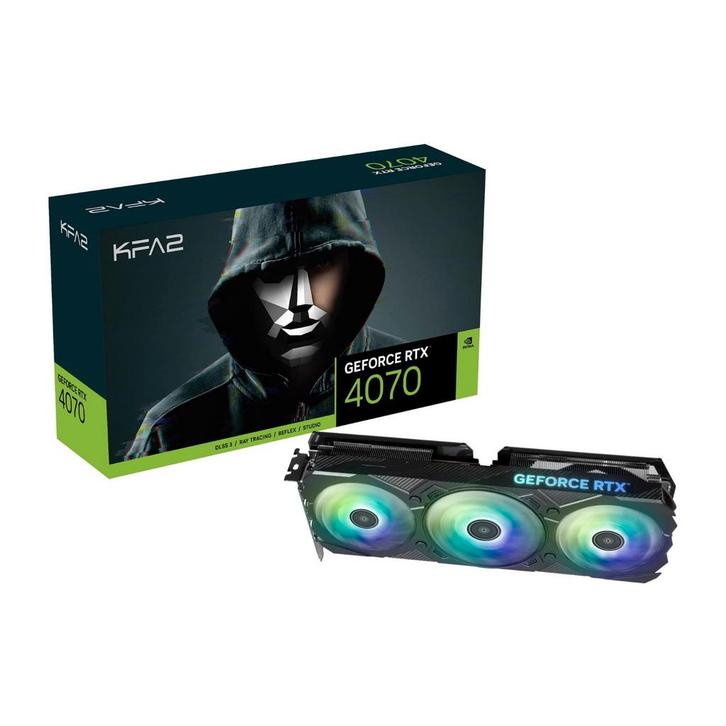 KFA2 GeForce RTX 4070 SUPER EX Gamer 1-Click OC, Computers en Software, Videokaarten, Zo goed als nieuw, PCI, GDDR6, Ophalen of Verzenden