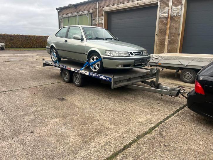 Saab 9-3 in kleurcode 273.SUNGreen Metallic in delen te koop, Auto-onderdelen, Carrosserie en Plaatwerk, Motorkap, Saab, Voor