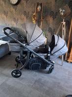 Tweelingwagen, Kinderen en Baby's, Buggy's, Ophalen, Gebruikt, Overige merken, Verstelbare rugleuning