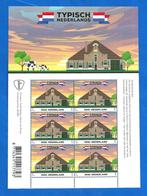 Typisch Nederlands - houten huizen (postzegelvel), Postzegels en Munten, Verzenden, Na 1940, Postfris