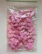 Partij vilten baby voetjes roze - 40 st | geboortebedankjes, Hobby en Vrije tijd, Feestartikelen, Ophalen of Verzenden, Nieuw