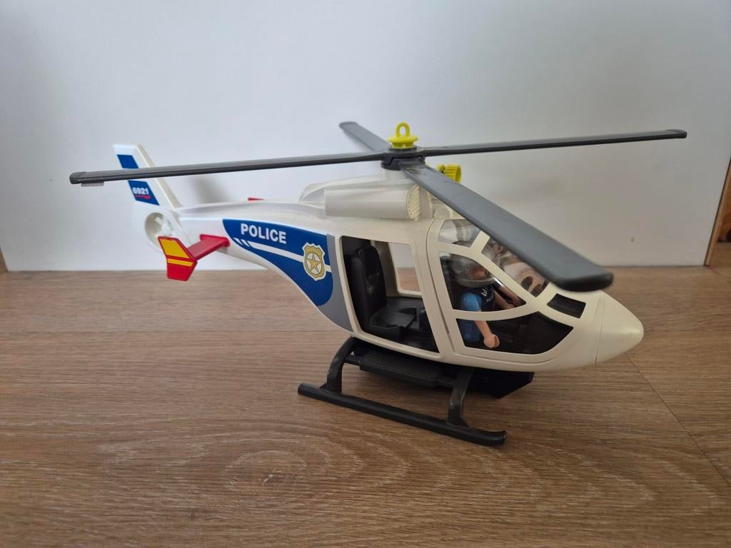 Playmobil politie helikopter, Ophalen of Verzenden