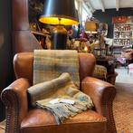 Engels wollen Tweedmill plaid Cottage Mustard, Westdijk 41 3241GT Middelharnis, Ophalen of Verzenden, Info@hetlijstjevanbrocante.nl
