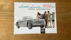 Brochure Austin Healy 3000 MKII Sport Covertible, Boeken, Auto's | Folders en Tijdschriften, Ophalen of Verzenden, Zo goed als nieuw