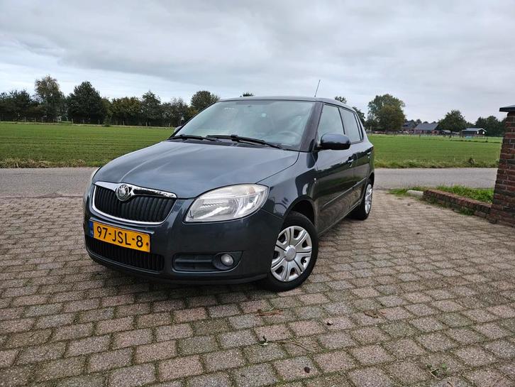 Skoda Fabia 1.2 51KW 2009 Grijs, Auto's, Skoda, Particulier, Fabia, Benzine, C, Hatchback, Handgeschakeld, Origineel Nederlands