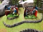 Britains Deetail  Fvl en Duits mortiercrew in box, Ophalen of Verzenden