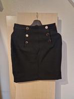 H&M rokje met sier knopen mt 38, Maat 38/40 (M), H&M, Zwart, Ophalen of Verzenden