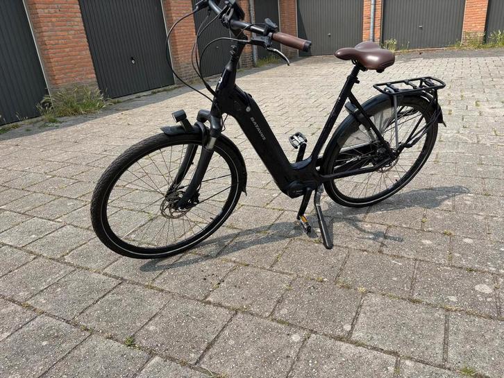 Batavus Finez met grote accu, Fietsen en Brommers, Elektrische fietsen, Zo goed als nieuw, Batavus, 55 tot 59 cm, 50 km per accu of meer
