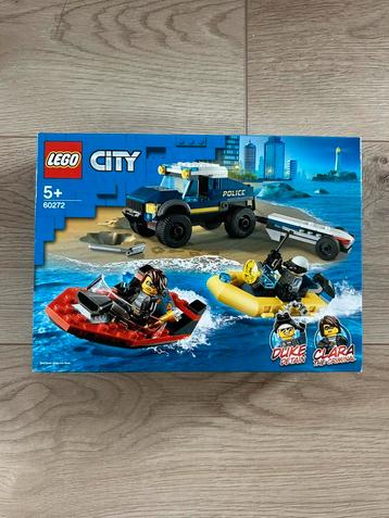 Lego 60272 - Lego City Politieboot Transport - *NIEUW* beschikbaar voor biedingen
