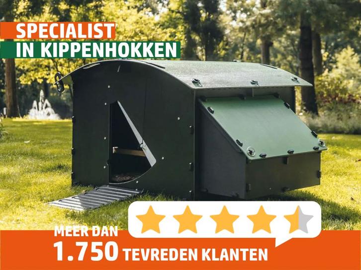 Kippenhok kunststof Nestera grondmodel L, Dieren en Toebehoren, Pluimvee | Toebehoren, Nieuw, Kippenhok of Kippenren, Ophalen of Verzenden