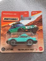Matchbox 1985 Porsche 911 Rally groen nieuw in ovp, Ophalen of Verzenden, Nieuw