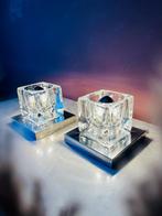 Set Peill & Putzler Ice Cube Wandlampen, Ophalen of Verzenden, Nieuw, Glas