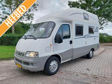 Compacte Hymer Exsis met stahoogte 220 cm en een trekhaak !! beschikbaar voor biedingen