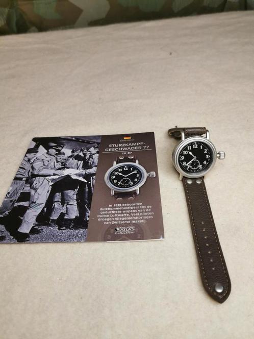 Repro fliegeruhr sturzkampfgeschwader 77, Verzamelen, Militaria | Tweede Wereldoorlog, Landmacht, Duitsland, Ophalen of Verzenden