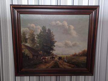 SCHILDERIJ 'KOEIEN' beschikbaar voor biedingen