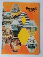 Renault 1975 catalogus, Boeken, Catalogussen en Folders, Ophalen of Verzenden, Gelezen
