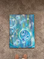 Astrologisch schilderij, Antiek en Kunst, Kunst | Schilderijen | Abstract, Ophalen of Verzenden