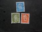 Duitse Rijk Nr. 454 + serie 465-466 Gestempeld,, Ophalen of Verzenden, Overige periodes, Gestempeld
