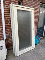 5 houten raamkozijnen inclusief dubbelglas 95x180, Doe-het-zelf en Verbouw, Kozijnen en Schuifpuien, Gebruikt, Raamkozijn, 150 tot 225 cm