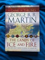 The Lands of Ice and Fire: kaartenatlas van Game of Thrones, George R.R. Martin, Fictie, Ophalen of Verzenden, Zo goed als nieuw