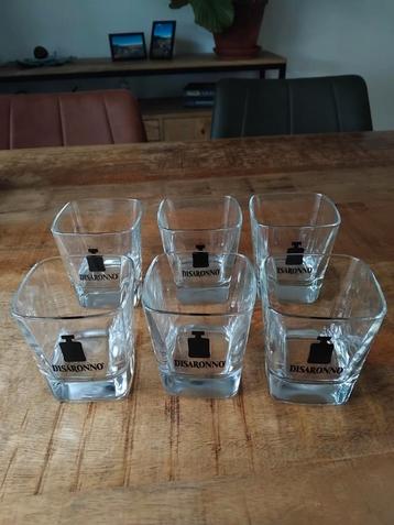 Disaronno Glazen - Zo Goed Als Nieuw! Origineel beschikbaar voor biedingen