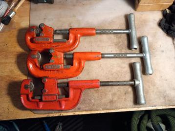 2x Ridgid No. 2A pijpsnijder + Virax 2101-2  beschikbaar voor biedingen